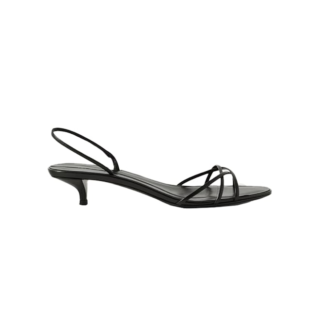 Harlow leather slingback sandals