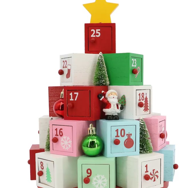 Christmas Tree Advent Calendar