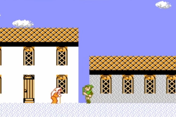 screenshot from Zelda 2 The Adventure of Link