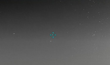 A resolved UAP sighting. The dot in the middle, and two dots that appeared to move in tandem with th...