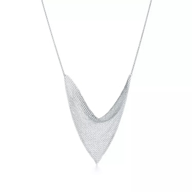 Mesh Triangle Necklace