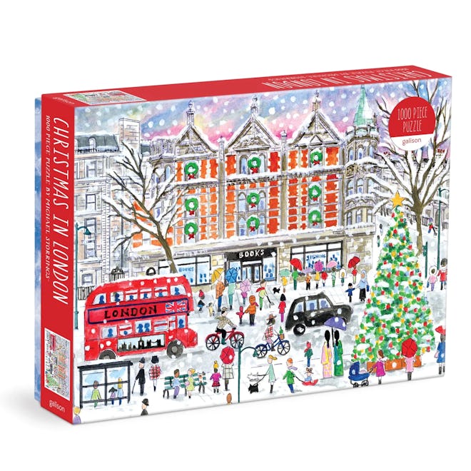 Michael Storrings Christmas in London 1000-Piece Puzzle