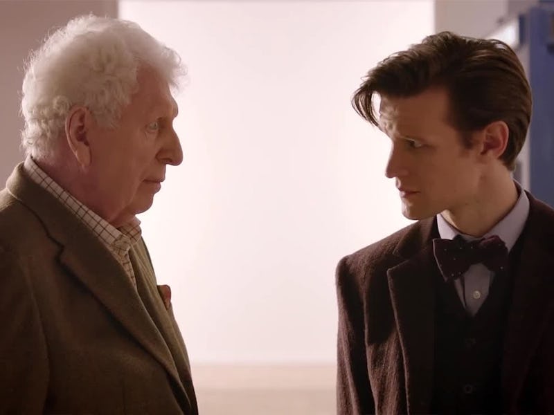 Tom Baker and Matt Smith in "The Day of the Doctor."