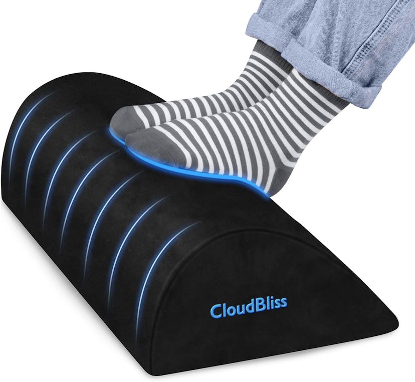 CloudBliss Under Desk Memory Foam Foot Rest