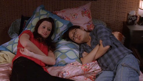 Rory and Lane on 'Gilmore Girls.' Screenshot via Netflix