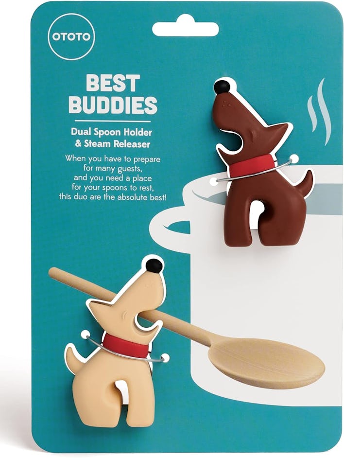 OTOTO Best Buddies Dog Spoon Holder (2-Pack)