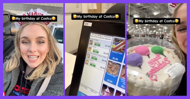 A woman had her birthday at Costco, and not going to lie, it looked awesome. 