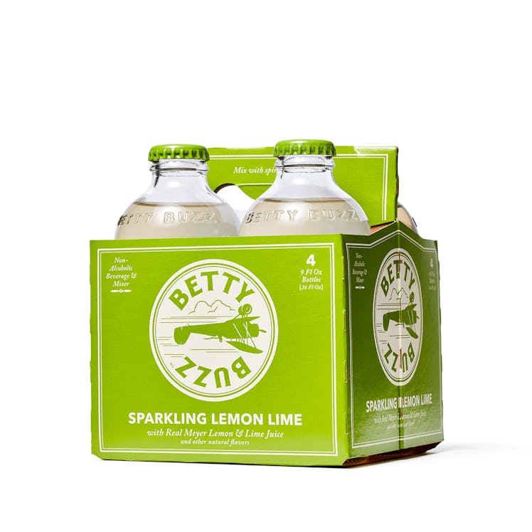 Betty Buzz Non-Alcoholic Sparkling Lemon Lime (4 pack)