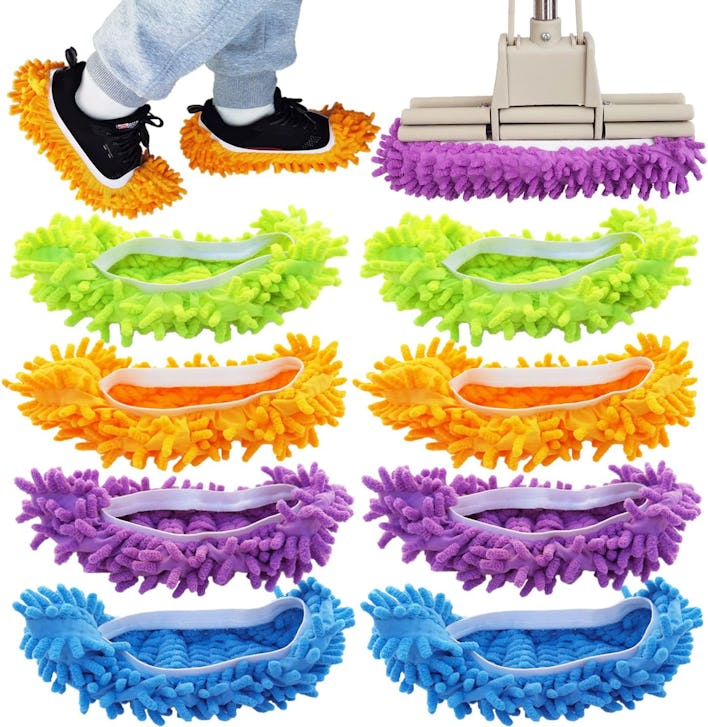 HDongany Mop Slippers (4-Pack)