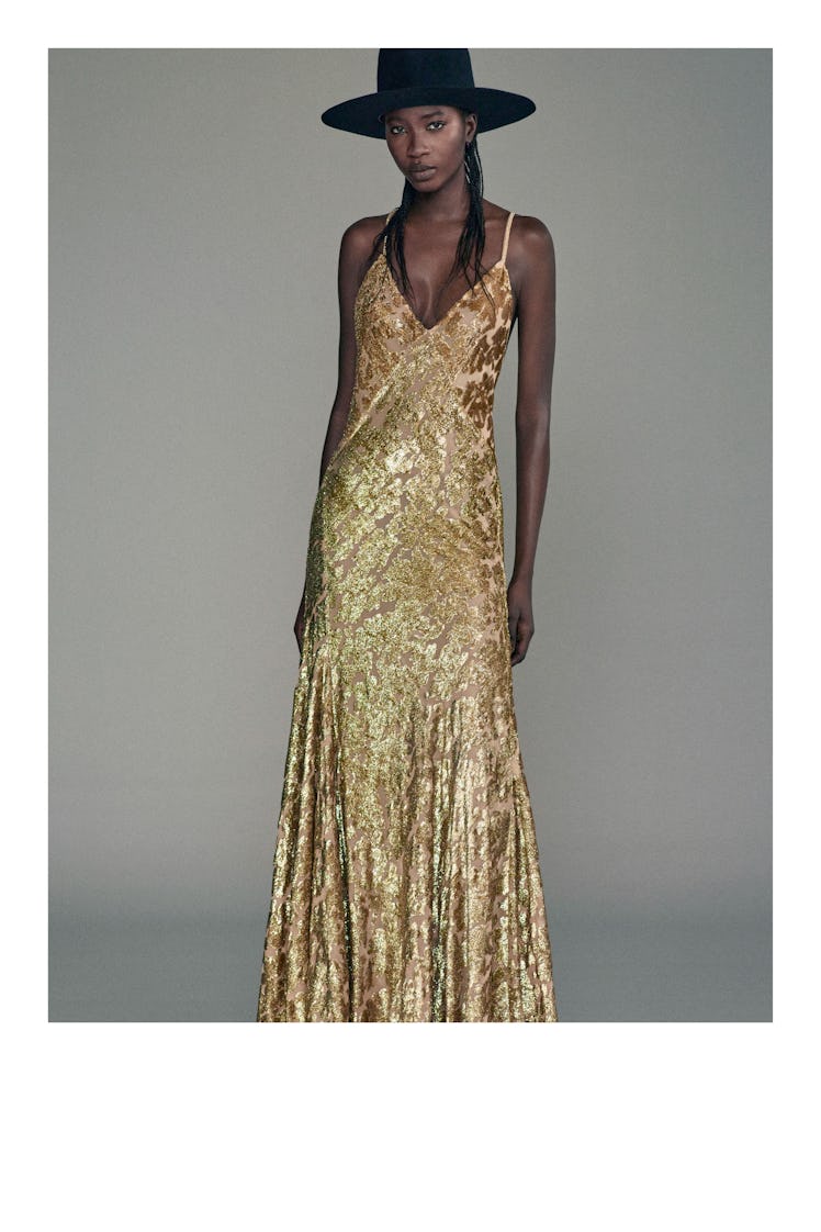 a look from roberto cavalli pre-fall 2024