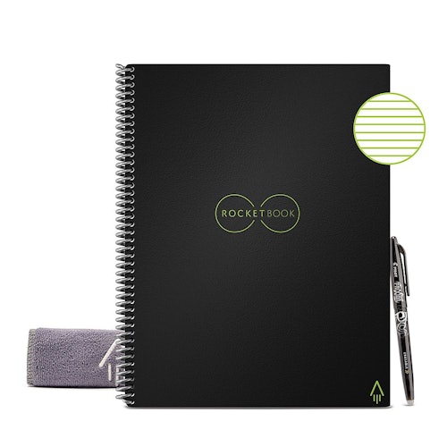 Rocketbook Core Smart Reusable Notebook Lined 8.5" x 11"