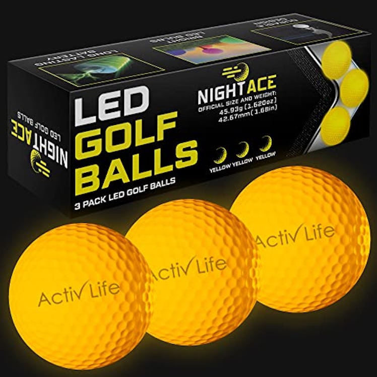 Activ Life LED Golf Balls (3-Pack)