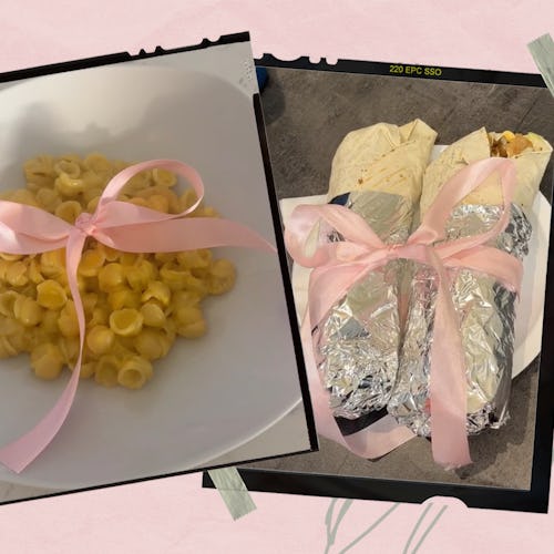 On TikTok, users can't help but relate to videos of different foods wearing pink bows.