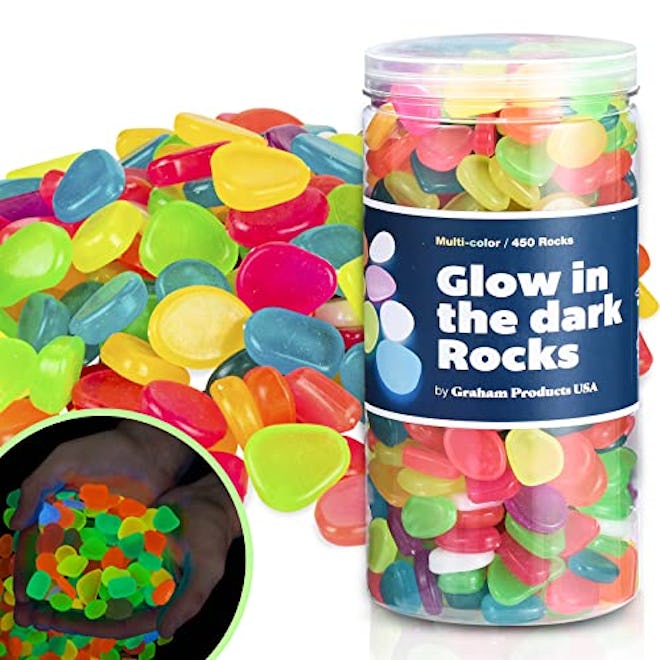 Graham Products Glow-in-the-Dark Rocks (450 Pieces)