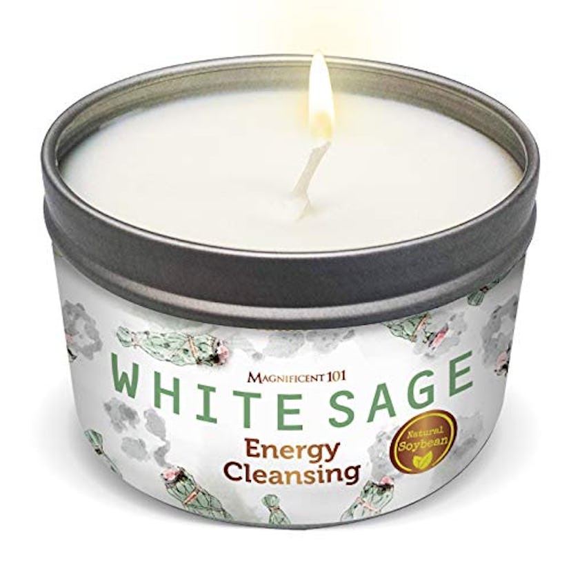 Magnificent 101 White Sage Scented Smudge Candle