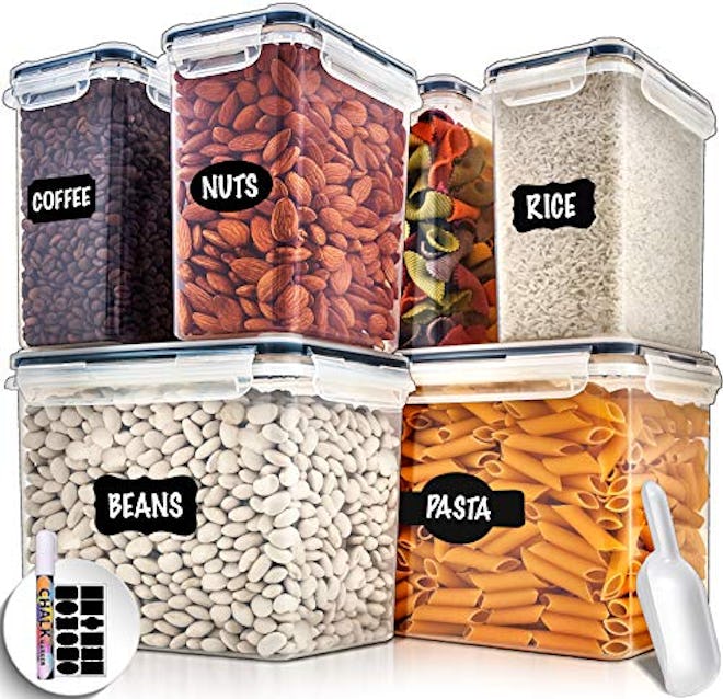  fullstar Food Storage Container Set with Lids (6 Pieces)