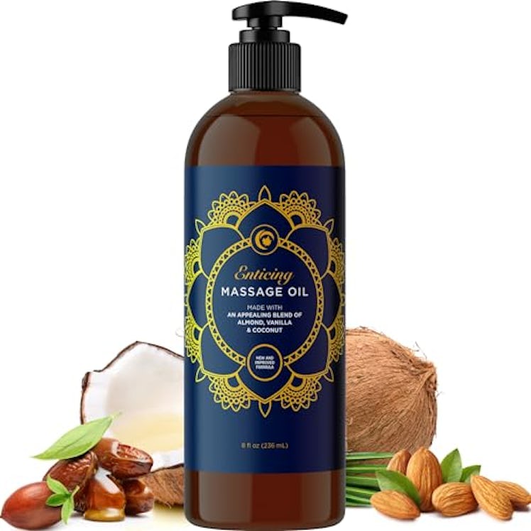 Maple Holistics Vanilla Massage Oil, 8 Fl. Oz.