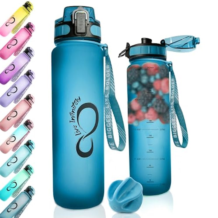 Live Infinitely 34-Ounce Insulated Water Bottle