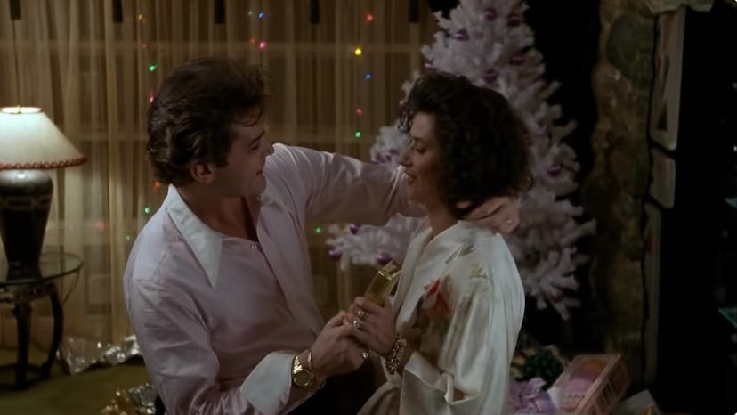 Ray Liotta and Karen Bracco as the Hills in 'Goodfellas'