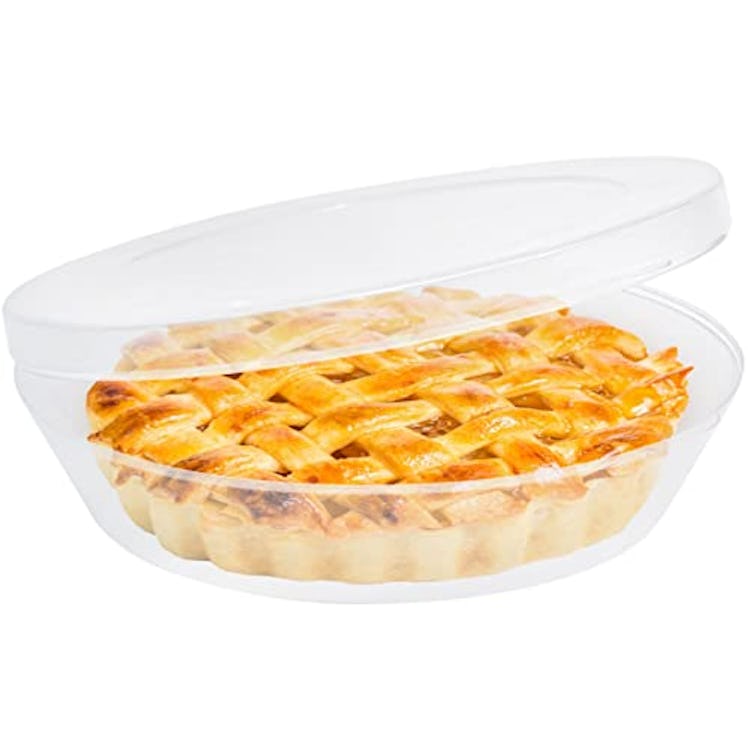 Miles Kimball Plastic Pie Carrier with Lid