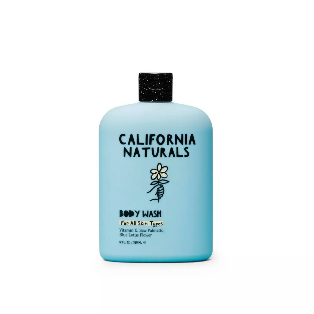 California Naturals Vitamin E &amp; Blue Lotus Flower Vegan, Sulfate &amp; Paraben-Free Body Wash - 12 fl oz