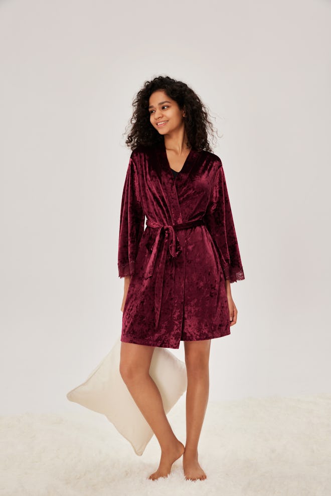 Velour Robe