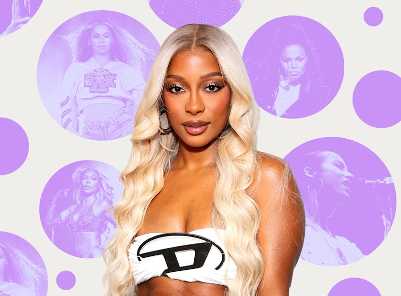 Victoria Monét's musical influences include Tina Turner, Beyoncé, and Sade.