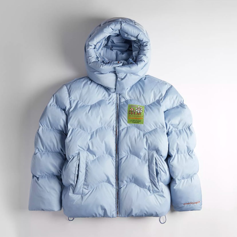 Loop Quilted Puffer Jacket