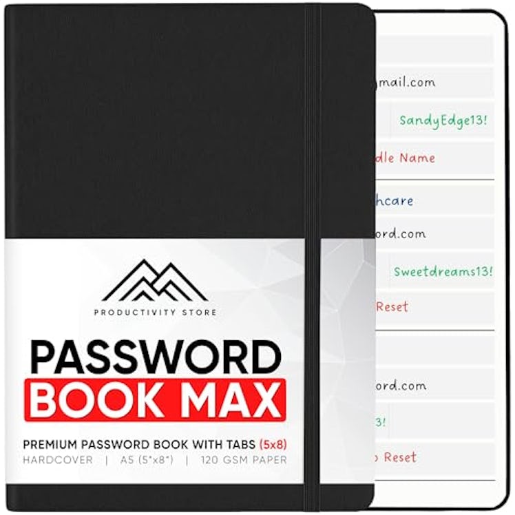 PRODUCTIVITY STORE Password Book