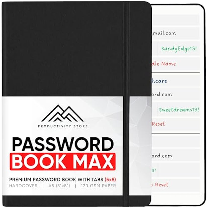 PRODUCTIVITY STORE Password Book 