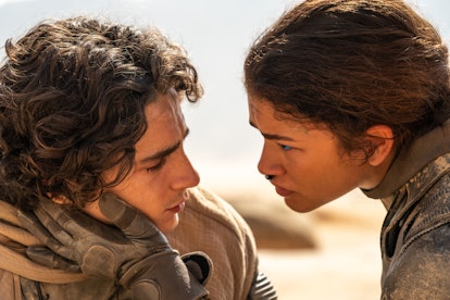Timothee Chalamet and Zendaya in the Dune: Part Two trailer