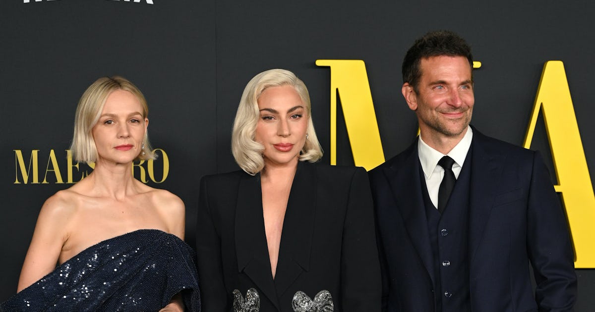 Lady Gaga and Bradley Cooper Had A Surprise Red Carpet Reunion