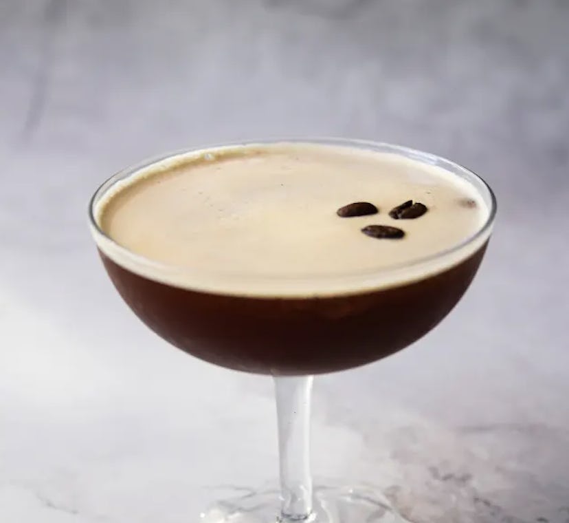 The holiday drink that matches Leo's vibe is an espresso martini.