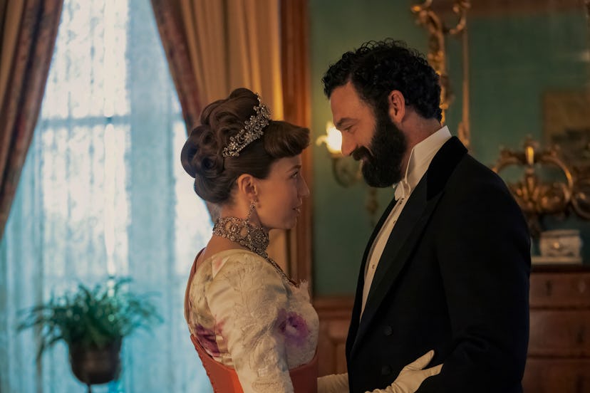 George and Bertha on 'The Gilded Age.' Photo via HBO