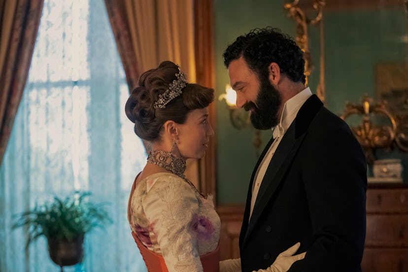 George and Bertha on ‘The Gilded Age.’ Photo via HBO