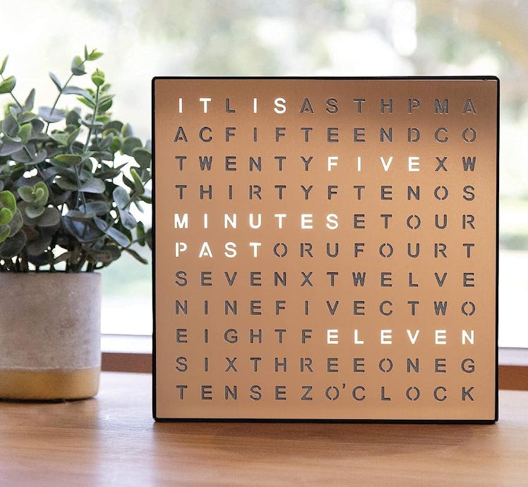 Sharper Image Light-Up Electronic Word Clock
