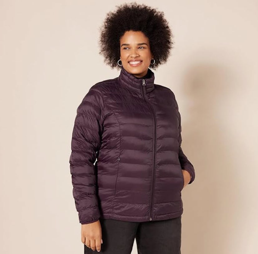 Amazon Essentials Lightweight Long-Sleeve Puffer Jacket