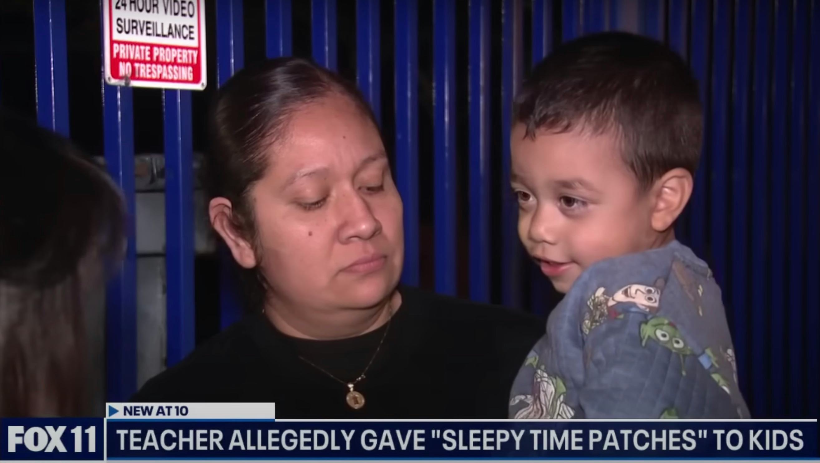 A preschool teacher was fired after using mood-calming patches on children.