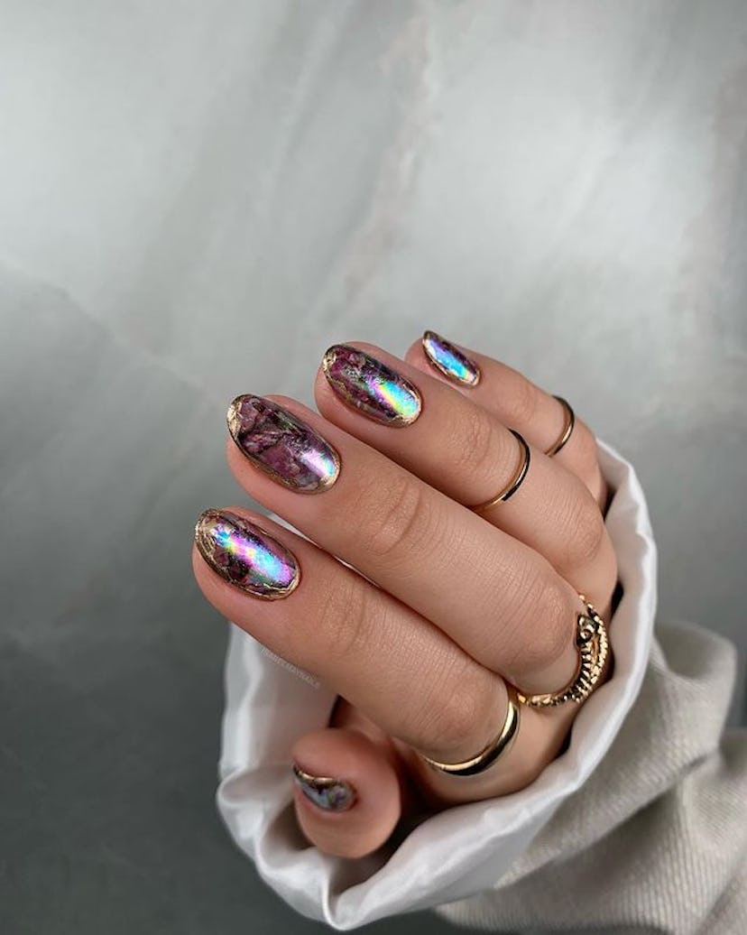Abalone oyster nails.