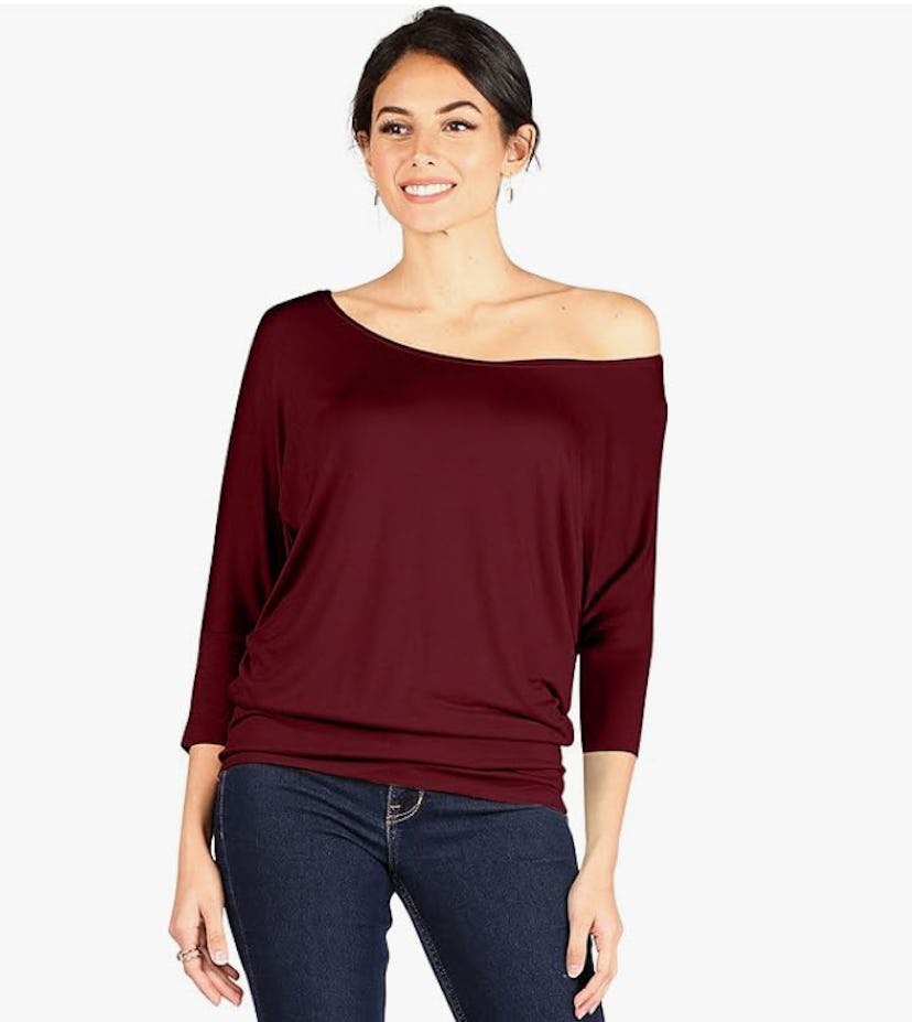 Simlu Dolman Off The Shoulder Top