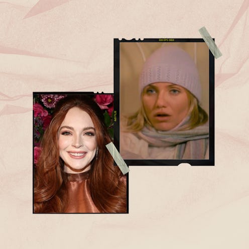 'The Holiday' co-stars Lindsay Lohan and Cameron Diaz.