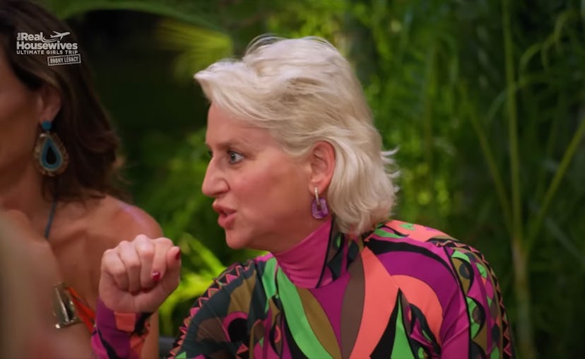 Dorinda Medley's "eagles don't fly with pigeons" quote on 'The Real Housewives Ultimate Girls Trip: ...