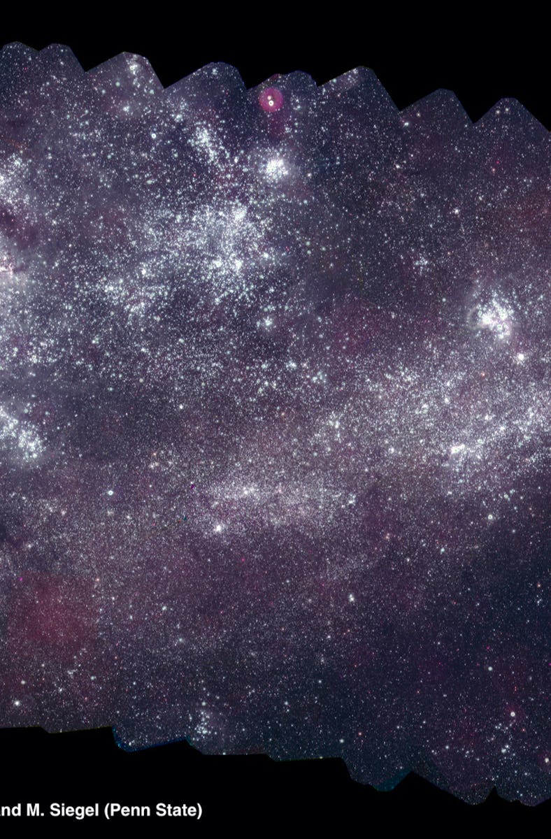 Surveys conducted by NASA's Swift-UVOT telescope provide the most detailed overviews ever captured i...