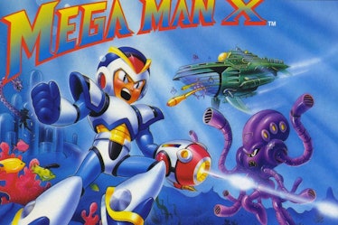 Box art for Mega Man X.
