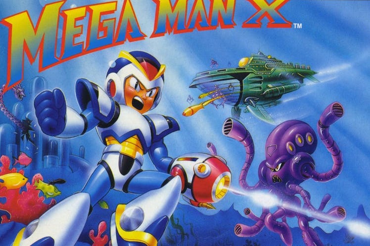 Box art for Mega Man X.