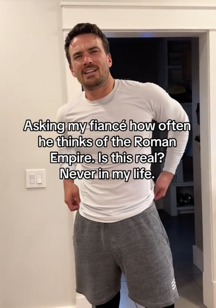 Men thought about the Roman Empire in 2023.