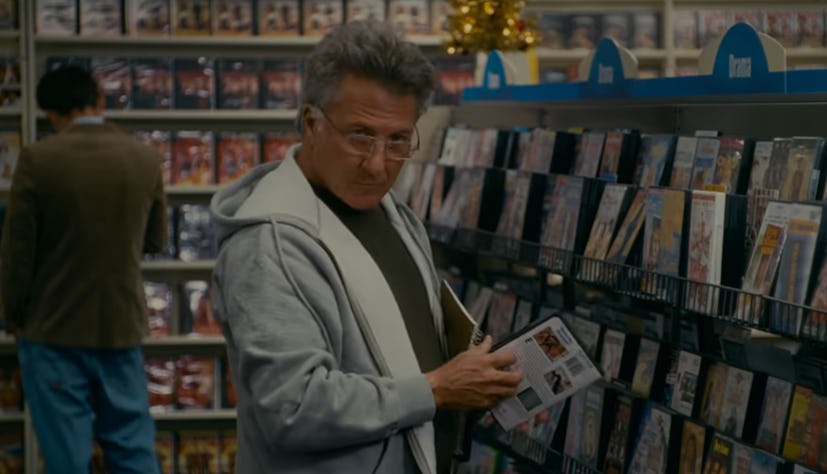 Dustin Hoffman in 'The Holiday'