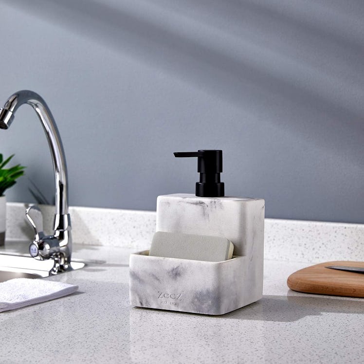 zccz Soap Dispenser with Sponge Holder