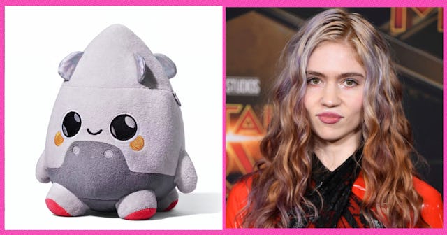 Grimes is helping in the development of an AI toy that will talk with your children.