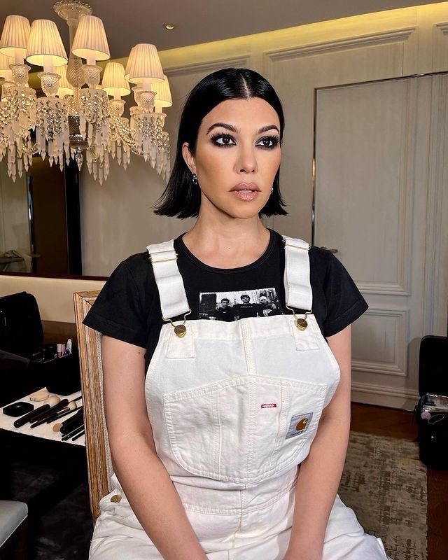 Kourtney Kardashian has been rocking a blunt bob in 2023.